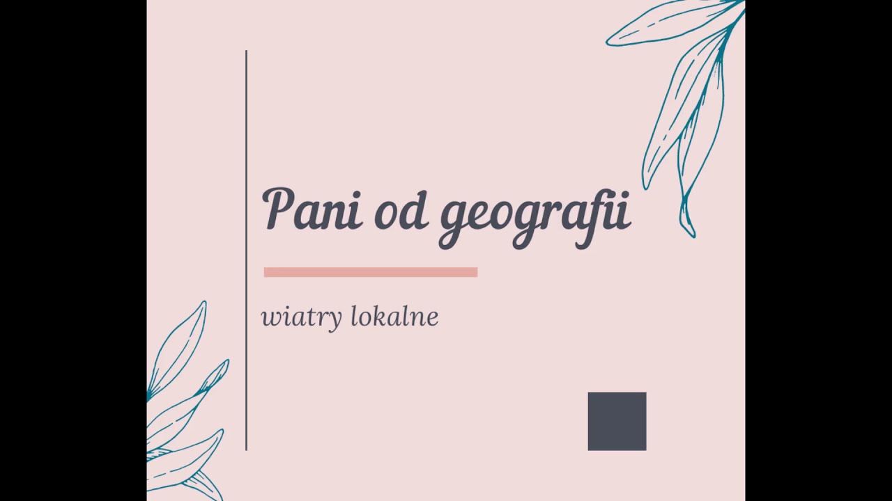 Wiatry lokalne - bryza, fen, wiatr dolinny i g&oacute;rski, bora