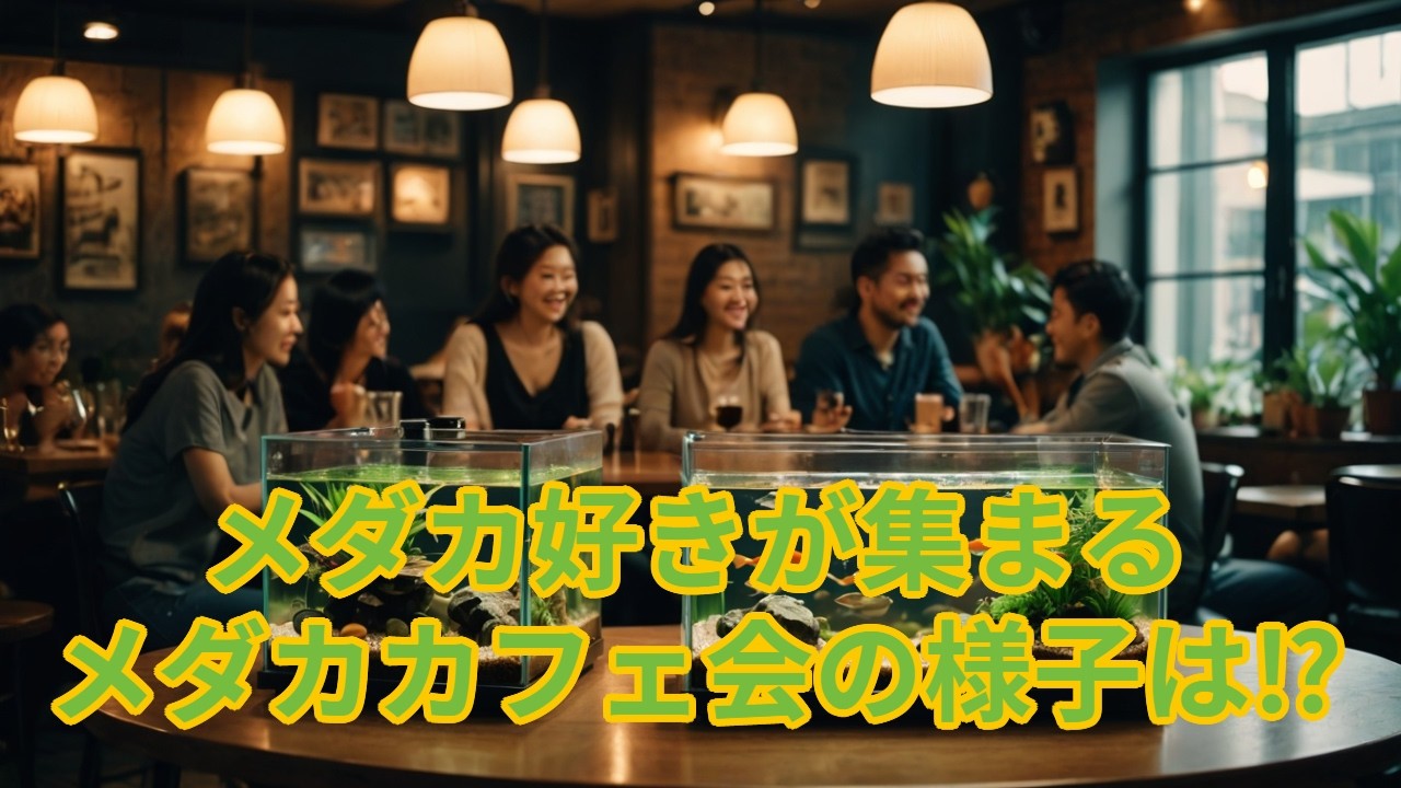 【メダカ好きが集まる会】6時間ぶっ通しのメダカ談義！？大盛況のカフェ会レポートと、2月28日オープンに向けた決意表明🐟✨