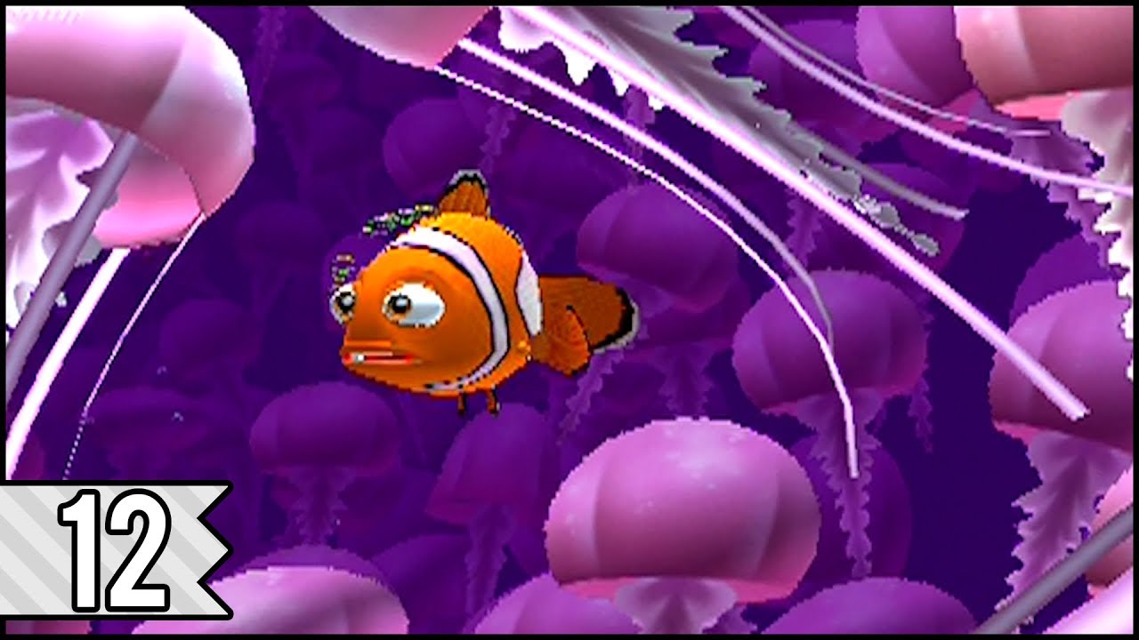 Finding Nemo (PS2/GCN/Xbox/PC/Mac) - Level 12: Jellyfish Race (100%) | No Commentary