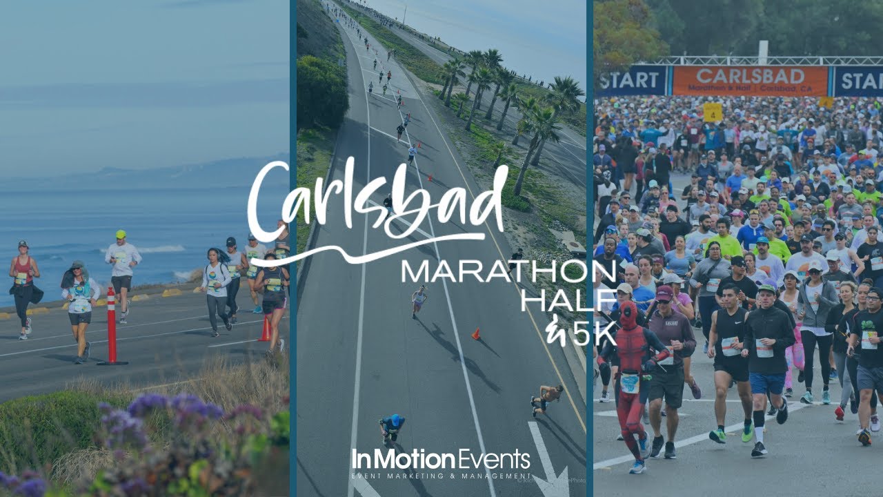 Carlsbad Marathon, Half Marathon, Double Down, and 5K
