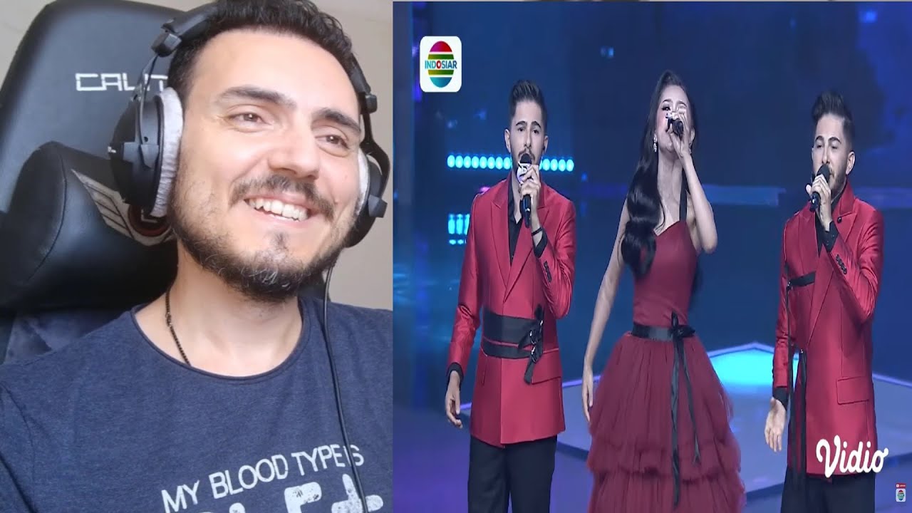 Erdem Kürşat (Turkiye) x Melly Lee (Indonesia) "Sabda Cinta" | DAA 6 Reaction