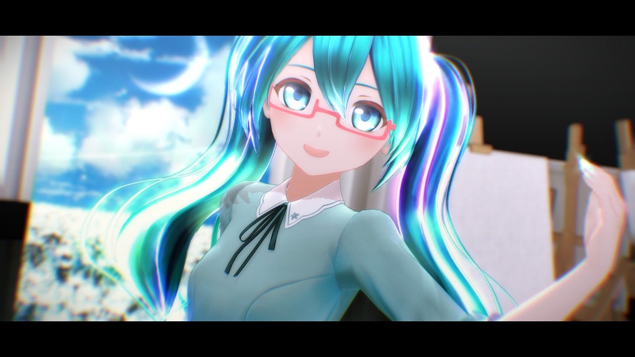 【MMD】カルも式初音ミク - 妄想哀歌【Hatsune Miku】