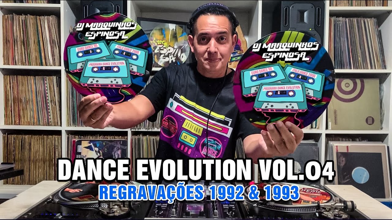 Flash Back Dance Evolution Vol 4 com DJ Marquinhos Espinosa (Regravações 1992 & 1993)