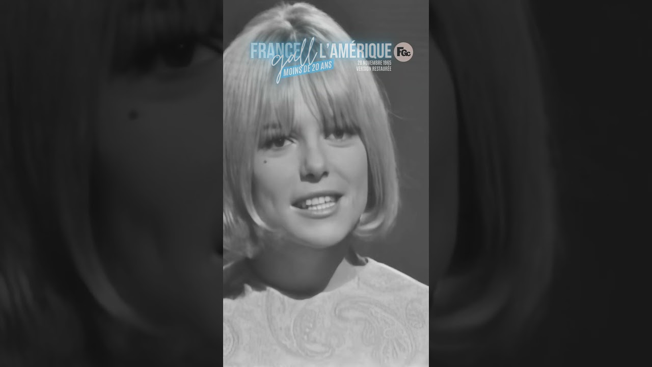 France Gall &ndash; L&rsquo;Am&eacute;rique (1965) | Moins de 20 ans | Vid&eacute;o restaur&eacute;e