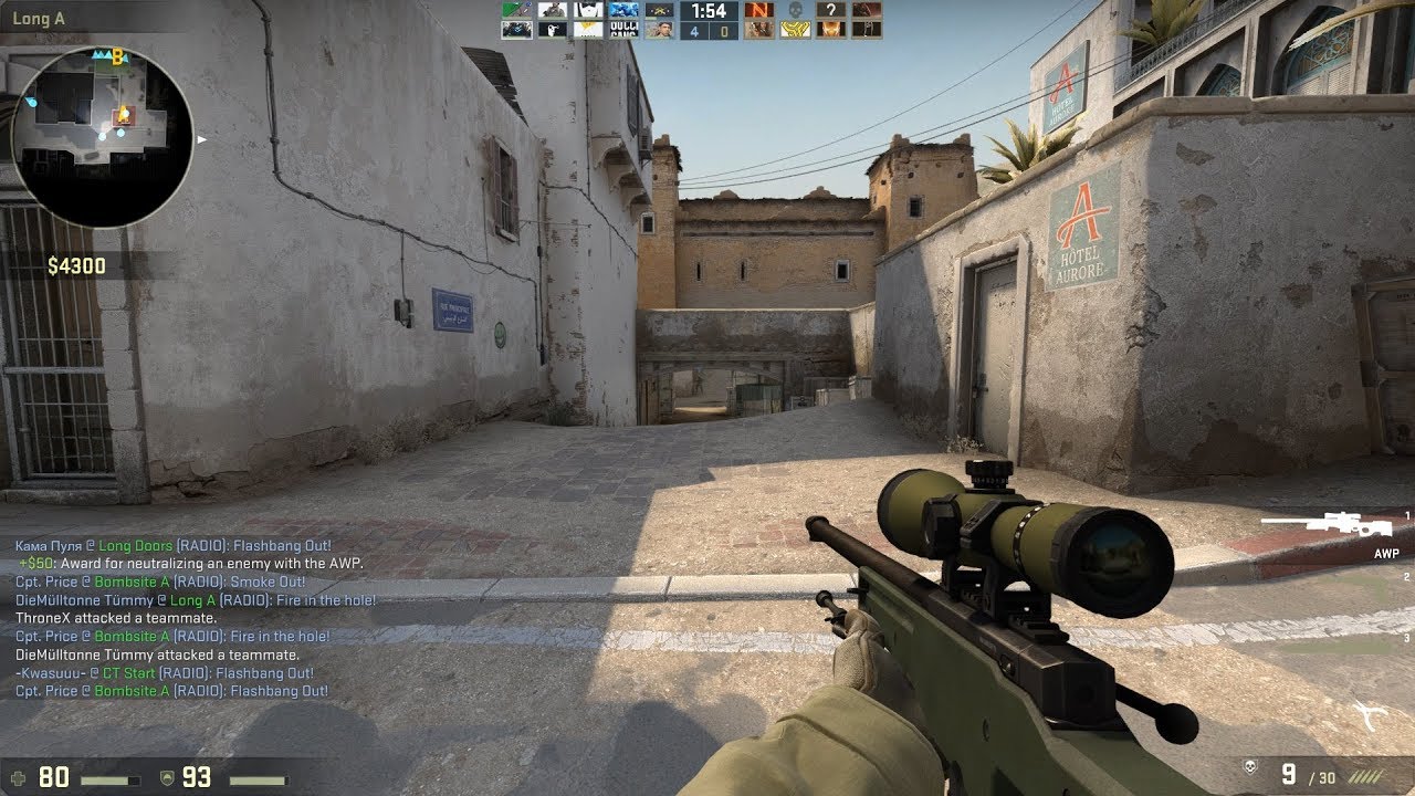 Counter-Strike: Global Offensive - DUST 2 2017 - Gameplay (PC HD) [1080p60FPS]