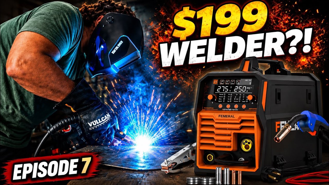 I Bought a $199 Amazon MIG Welder… Was It Worth It?!?