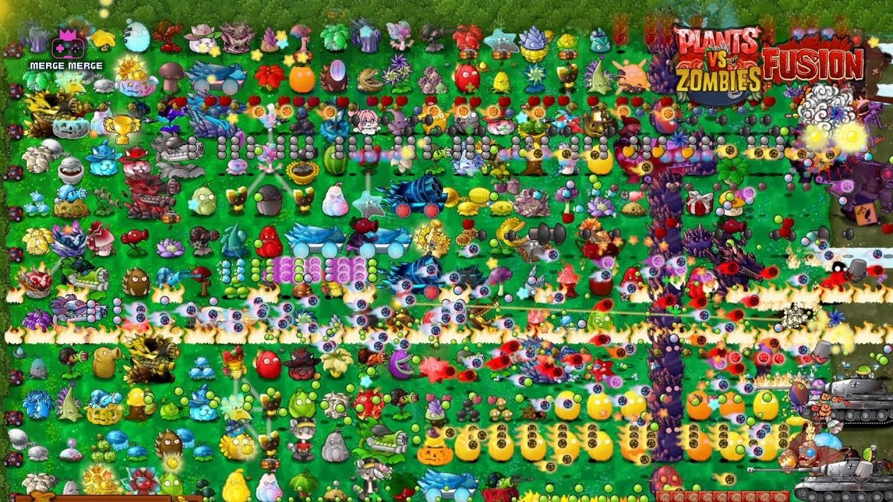 PvZ Fusion - Guarana Edition : Larg Map - Gameplay  41