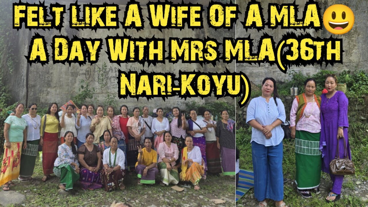 Thank You MLA Medam Mrs Rie Rina Kadu For Hosting A Wonderful Picnic For The Koyu Village Ane Party
