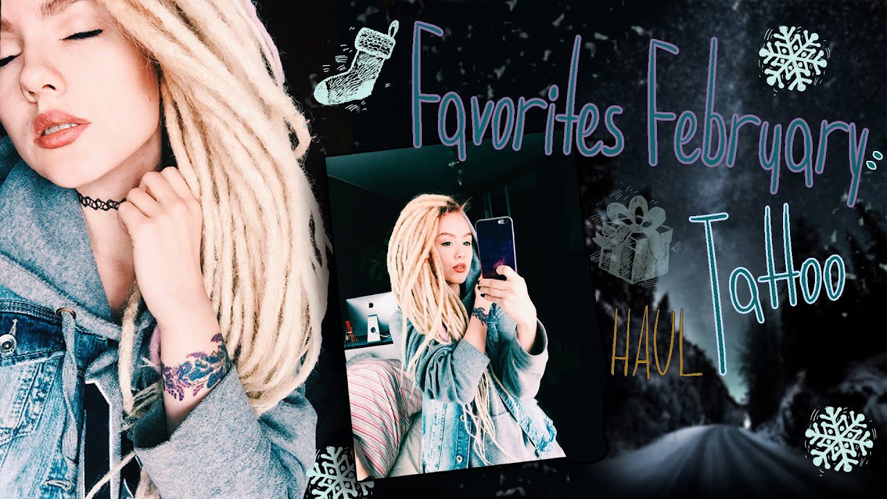 Favorites February 🎪 Фавориты Февраля, первое тату - Настя Чак