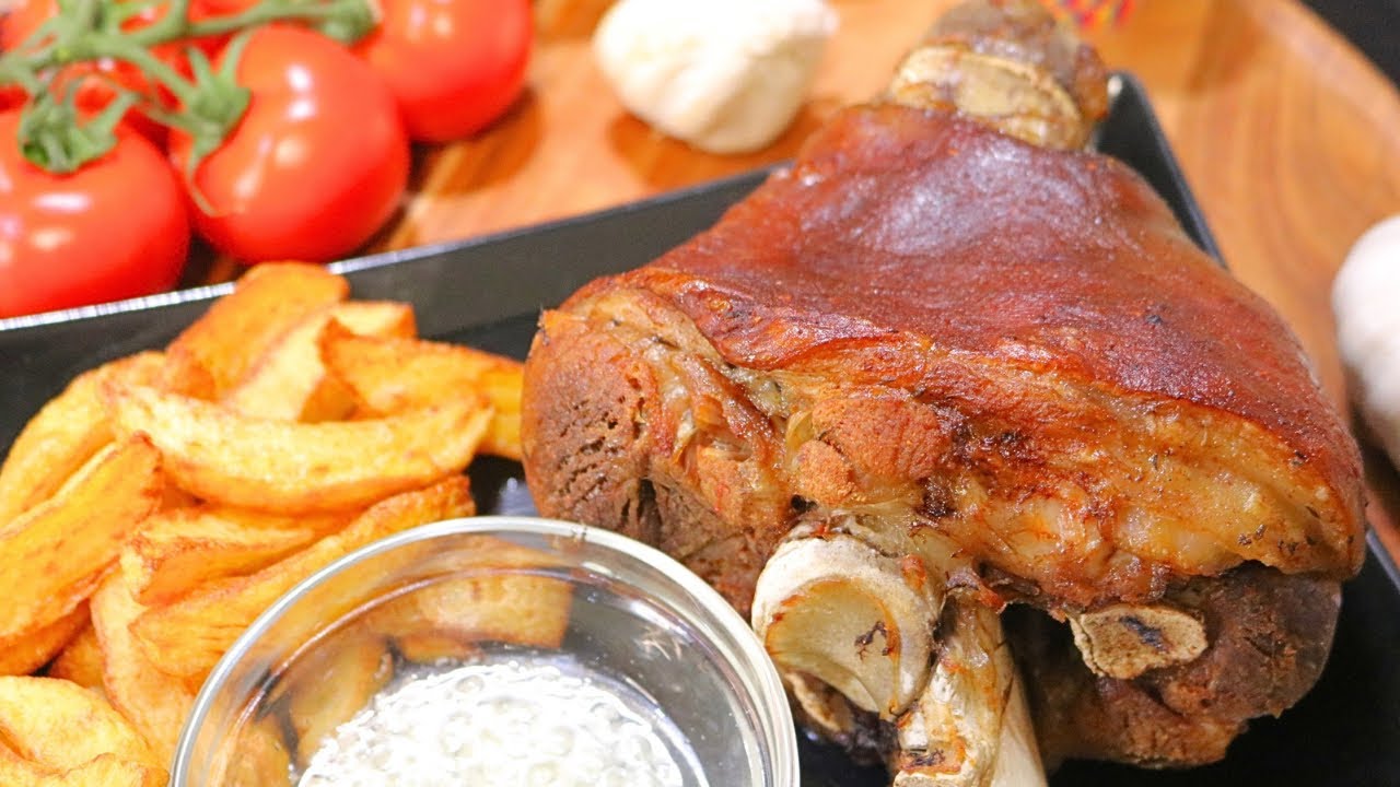 Ciolan de porc la cuptor | Reteta pas cu pas