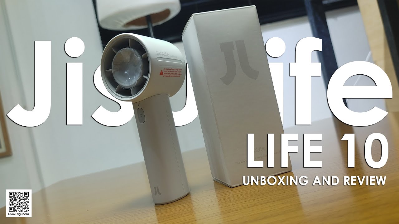 JisuLife life 10 Handheld fan Unboxing and Review