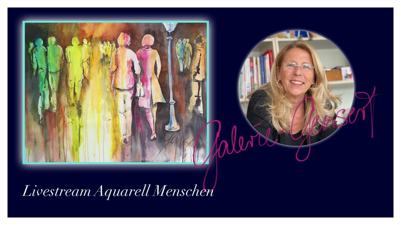 Aquarell Menschen