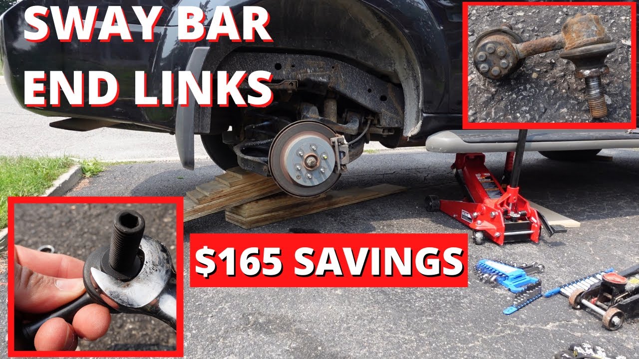 2012 Nissan Pathfinder Rear Sway Bar Link Replacement