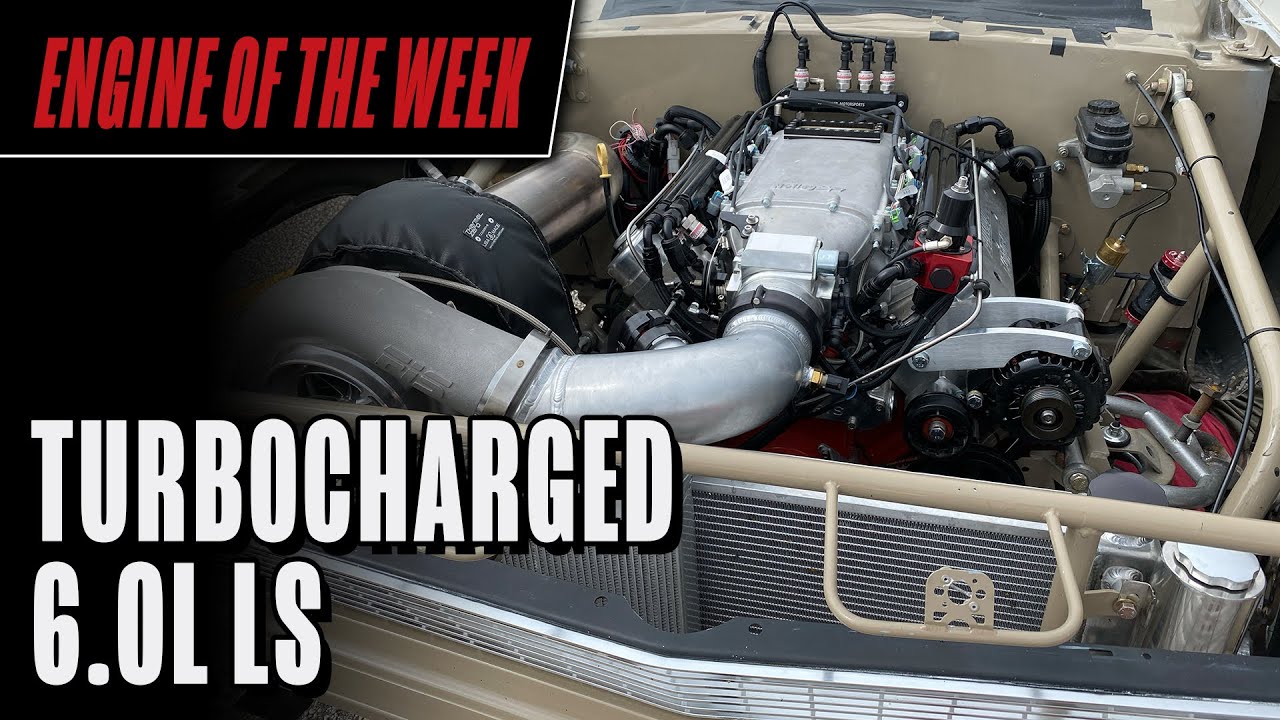 98mm Turbocharged 6.0L LS Engine