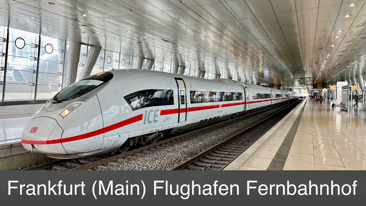Fernverkehr ohne Ende am Frankfurt (Main) Flughafen Fernbahnhof am 17.6.2024 (Br 403, 408, 412, ...)