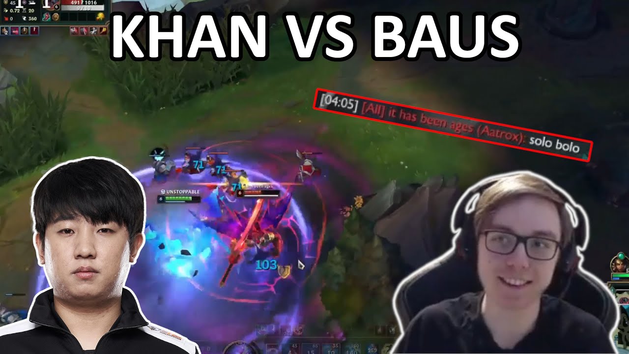 Baus took revenge on Khan for the 