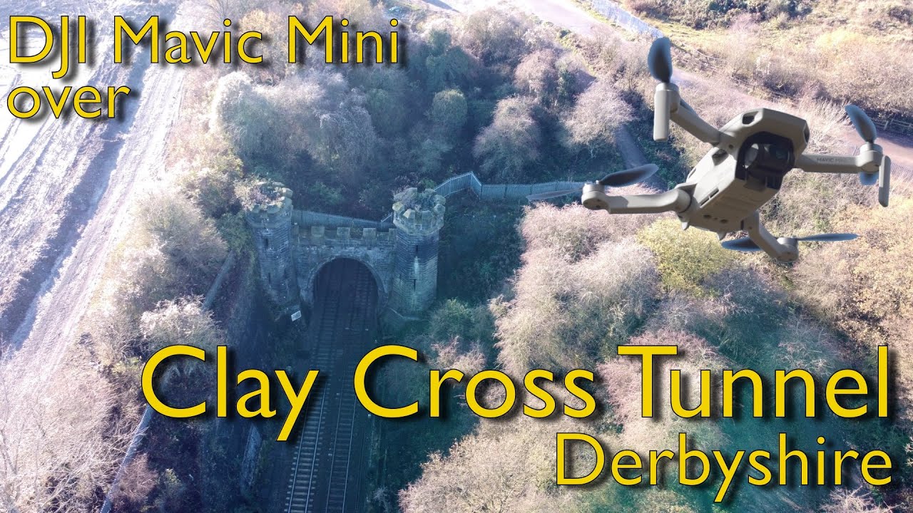 Mavic Mini over Clay Cross Tunnel