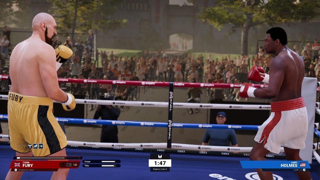 Fury vs Larry holmes