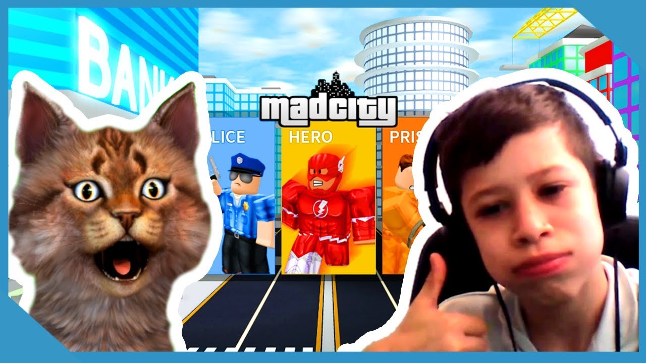 Uncle VS Nephew - Roblox Mad City