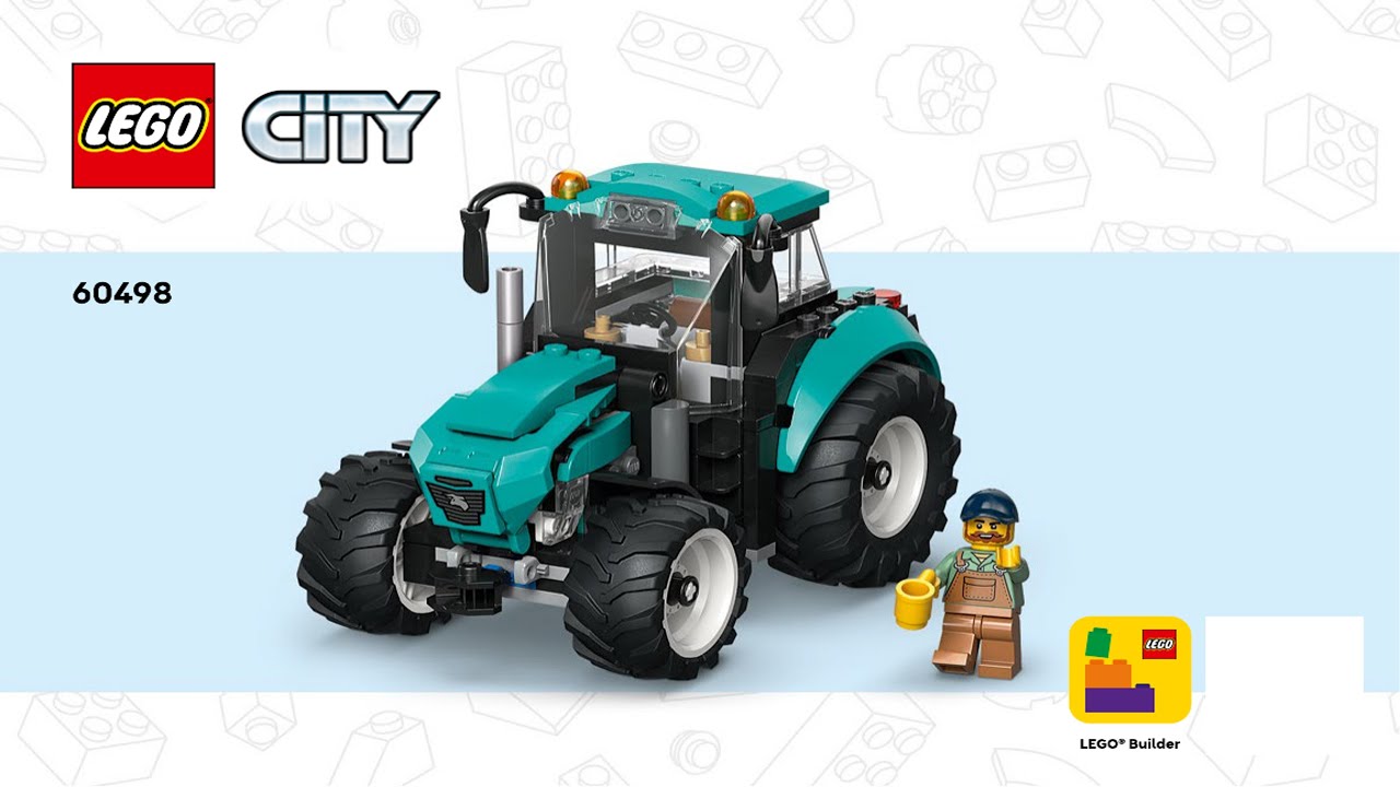 LEGO Instructions - City - 60498 - Tractor - Farm