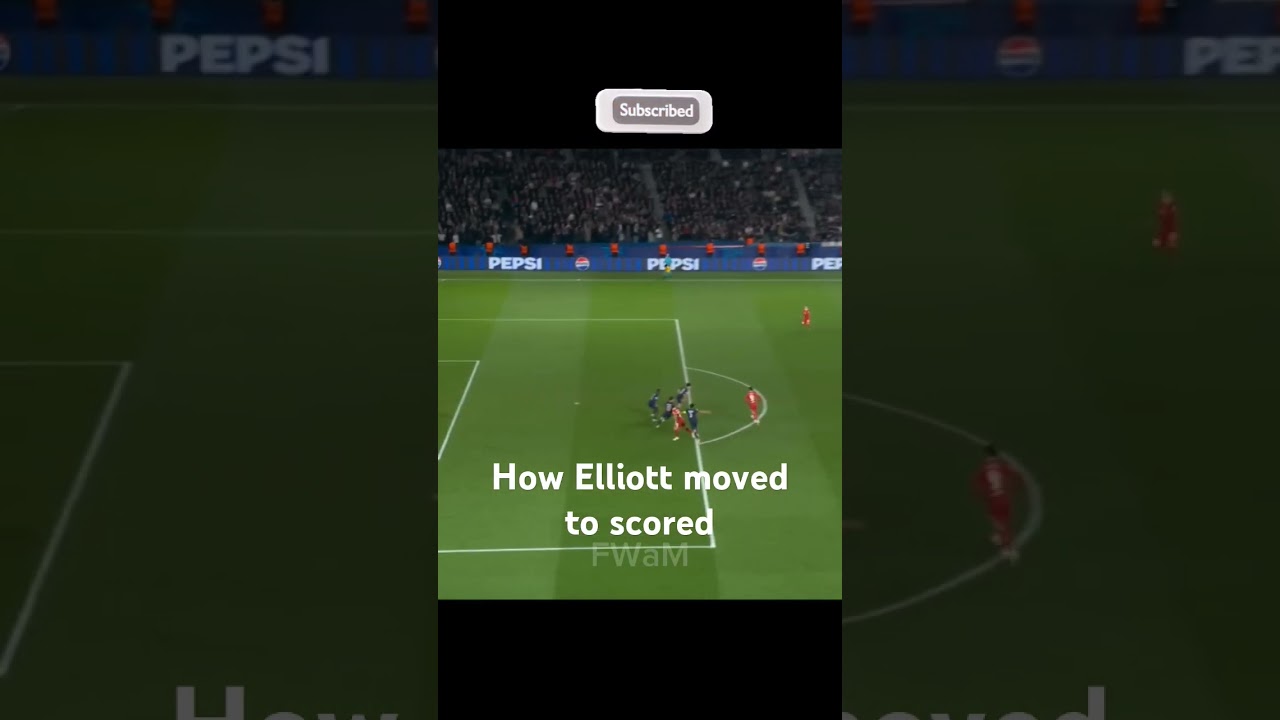 How Elliott moved to scored #harveyelliott #liverpool #liverpoolfc #england #fulham #blackburn