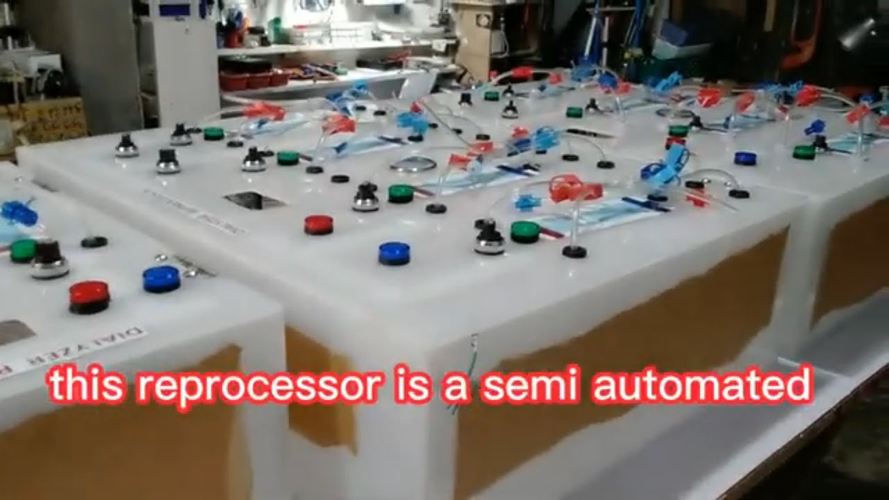 Semi auto Dialyzer Reprocessor :  vhertron techvlog