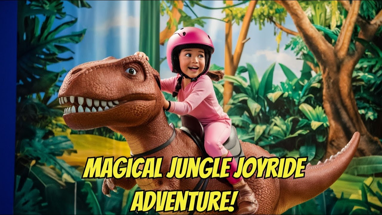 Magical Jungle Joyride Adventure with a Rainbow Surprise! #adventure #magic #jungle