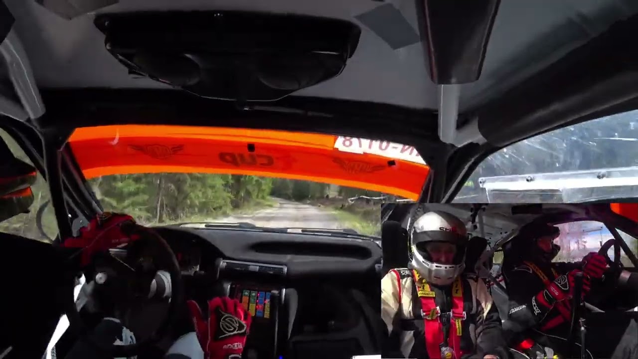Finska Oy Rallisprint 2025 Kierros. 1 ja 2. Patajoki/Vastamäki