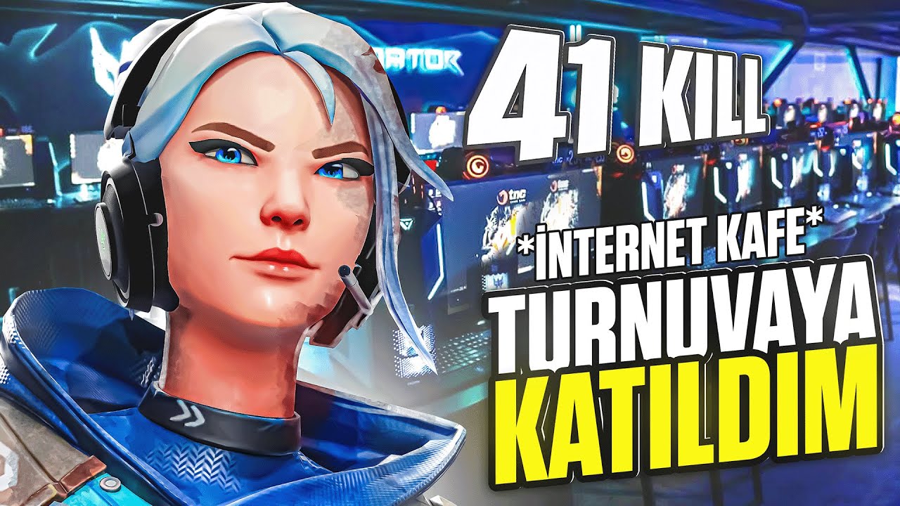 Valorant'ta İNTERNET KAFE TURNUVASINA KATILDIK! (41 KİLL ALDIM)