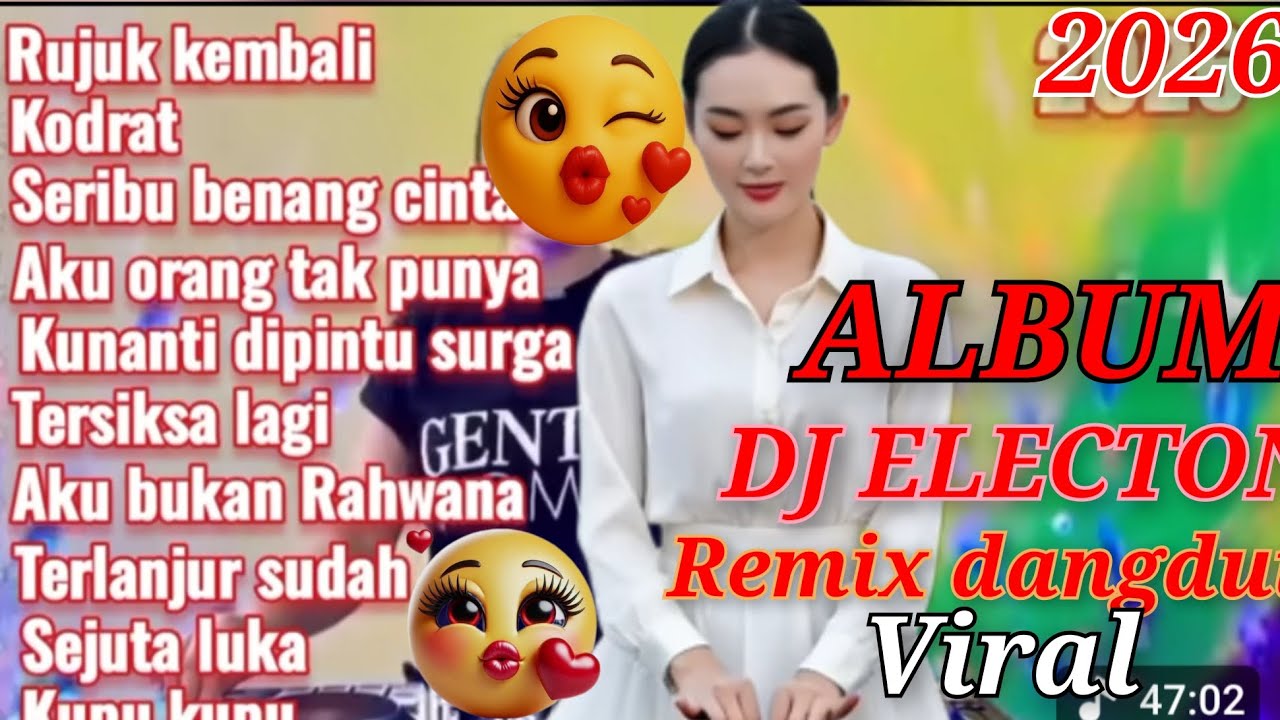 ALBUM FULL LAGU VIRAL DISCO REMIX DANGDUT ELECTONE LAGU NOSTALGIA POPULER 2026.
