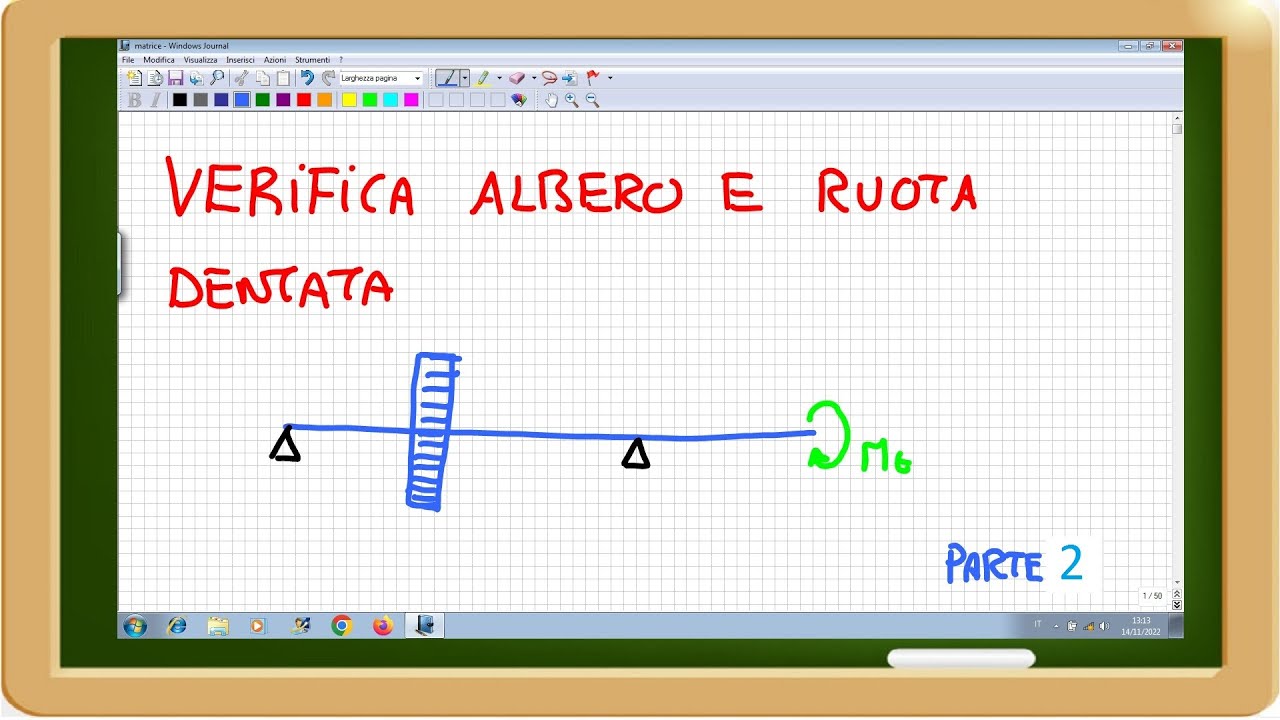 verifica albero e ruota dentata parte 2