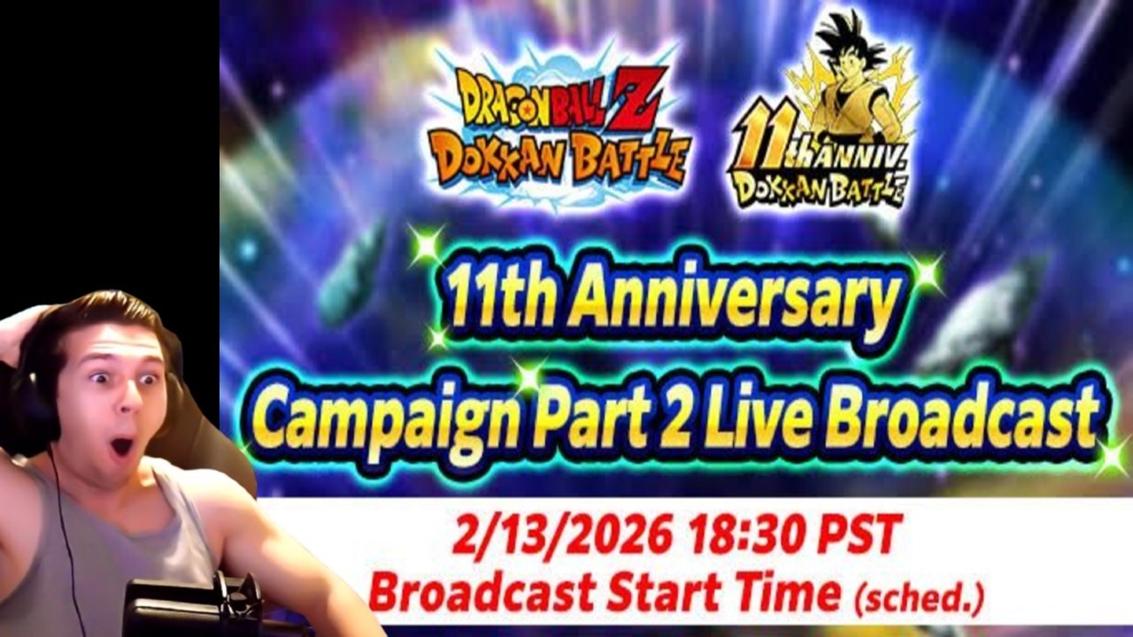 LIVE REACTING TO DOKKAN 11th ANNIVERSARY PART 2!