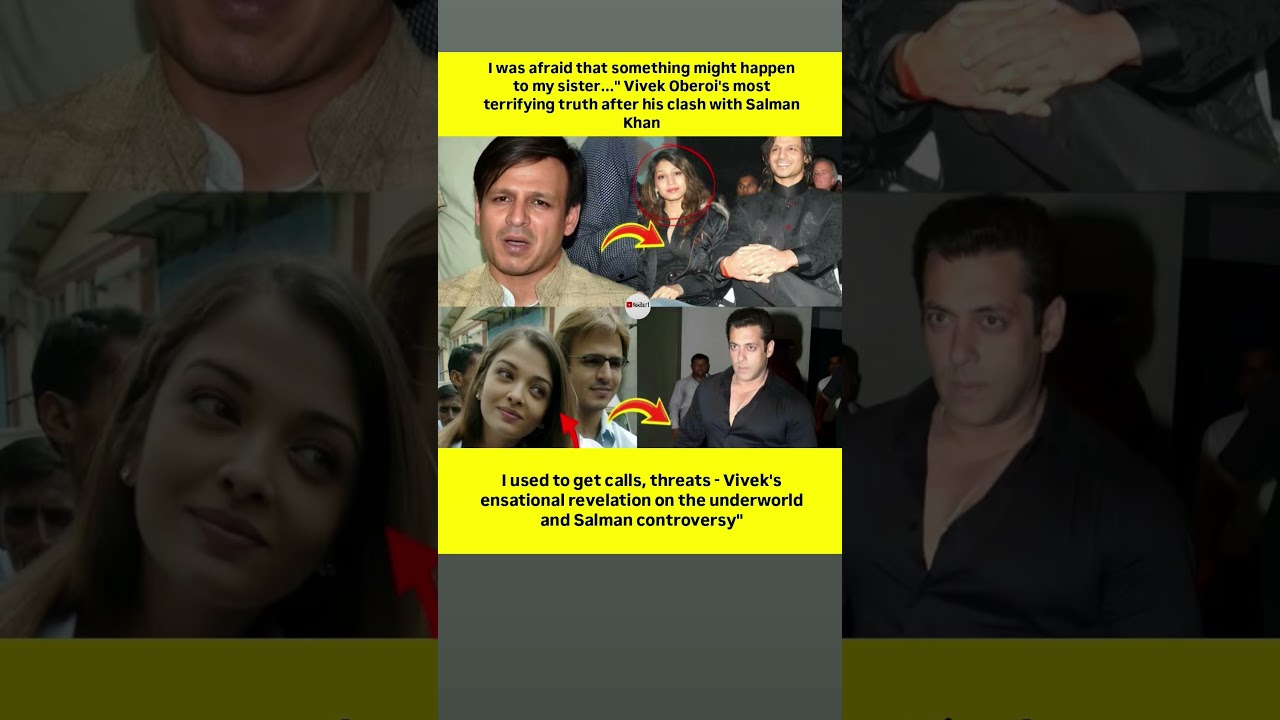 Vivek Oberoi Finally Reveals The TRUTH Behind Salman Khan Clash & Underworld THREATS 