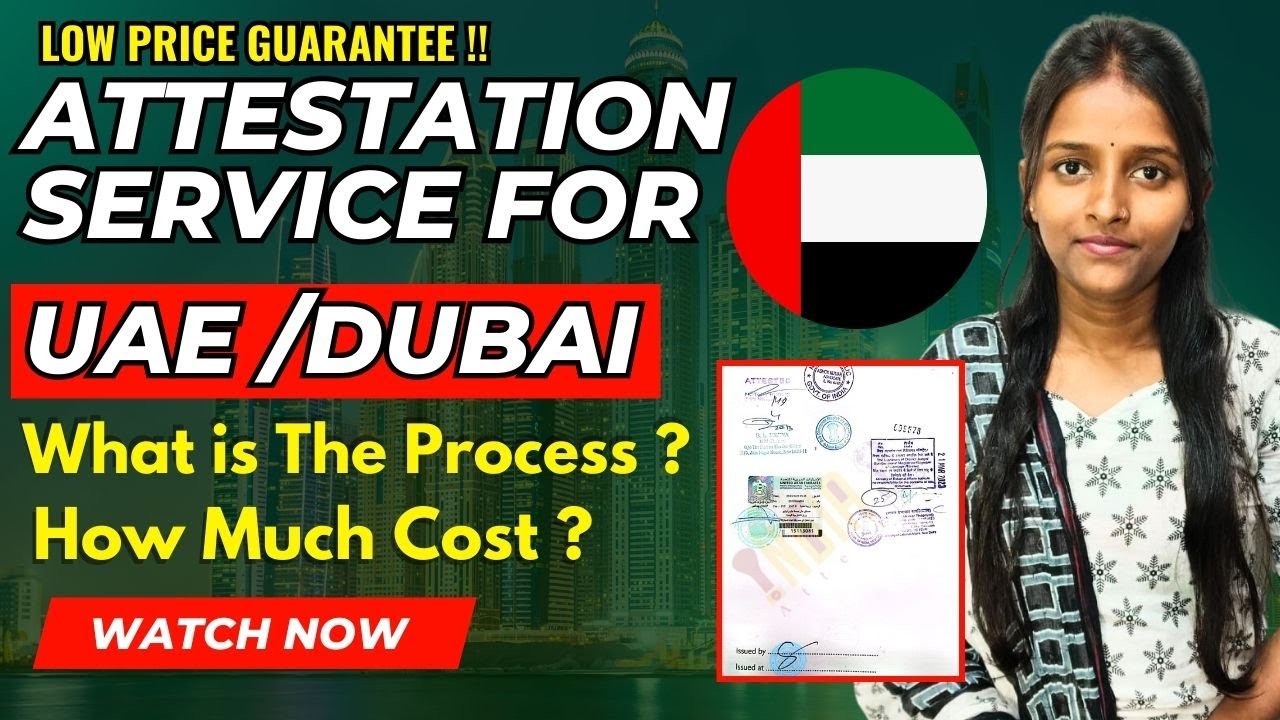How To Get Attestation From UAE Embassy | Cost & Proceedure | Call Us : 8240997873
