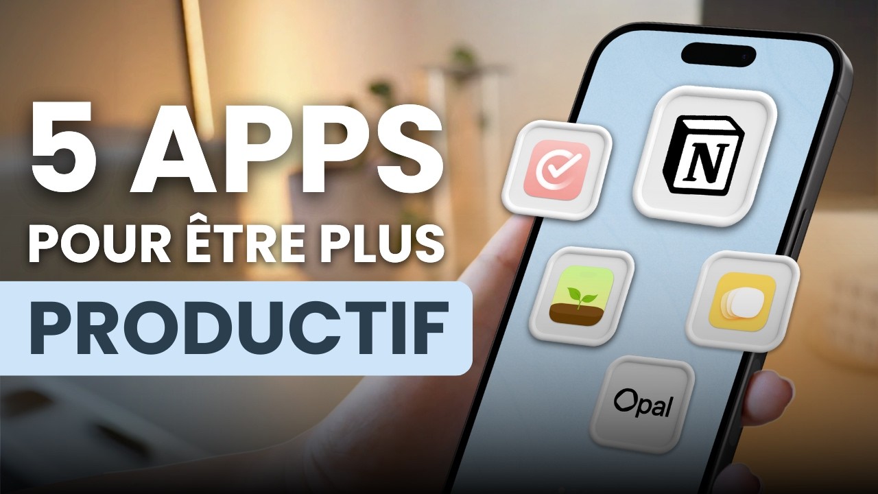 Les 5 apps qui ont sauv&eacute; ma concentration et ma productivit&eacute;