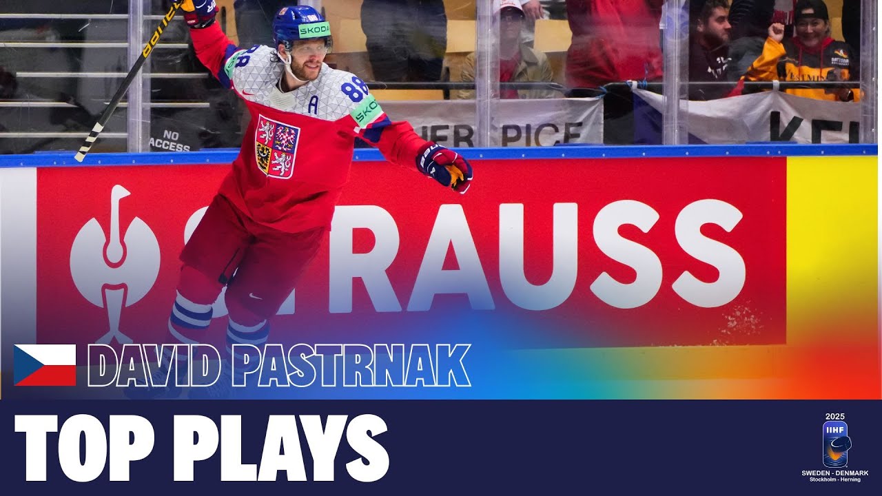 Top Plays: David Pastrnak | 2025 #MensWorlds