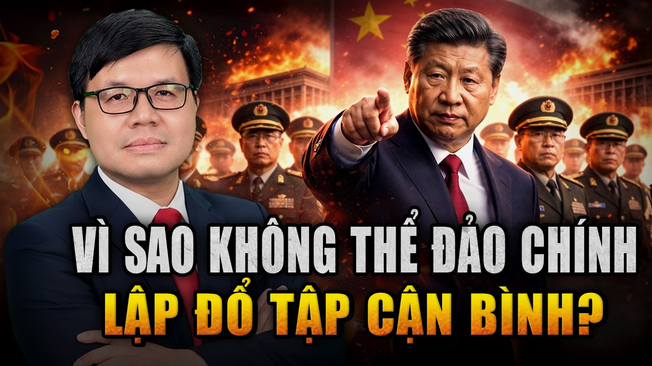 Vì Sao Quân Đội Không Thể Tạo Phản? Tập Cận Bình Đã Gắn 