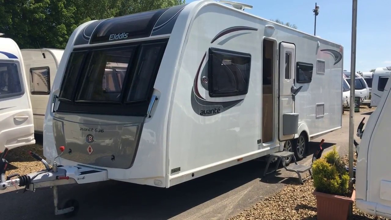 2016 Elddis Avante 636 twin axle caravan tourer - show through, guide, tour