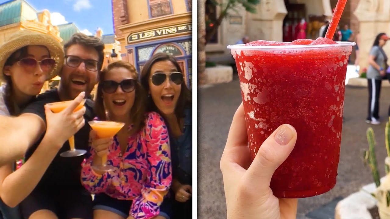 Drink Around The World At Disney's Epcot World Showcase