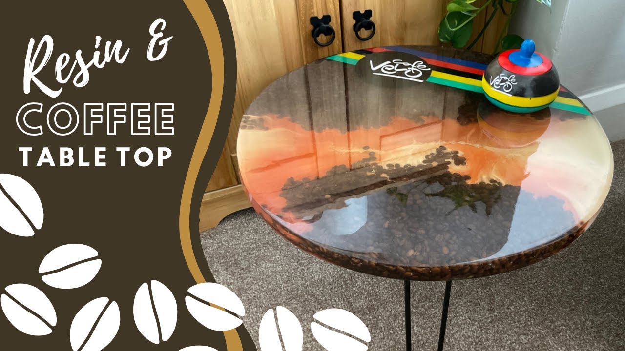 Using Let’s Resin’s Table Top Mould to Make Resin & Coffee Coffee Table!