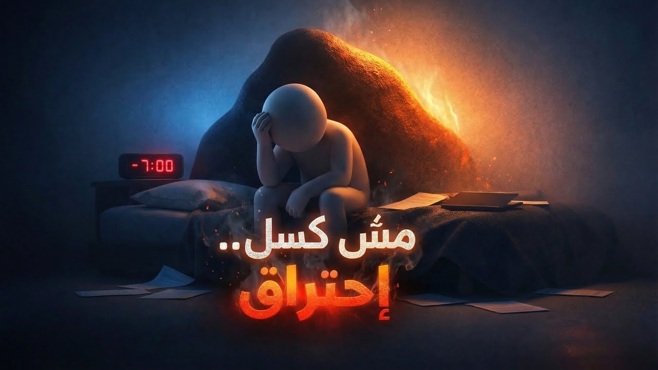 مش كسل… ده احتراق نفسي