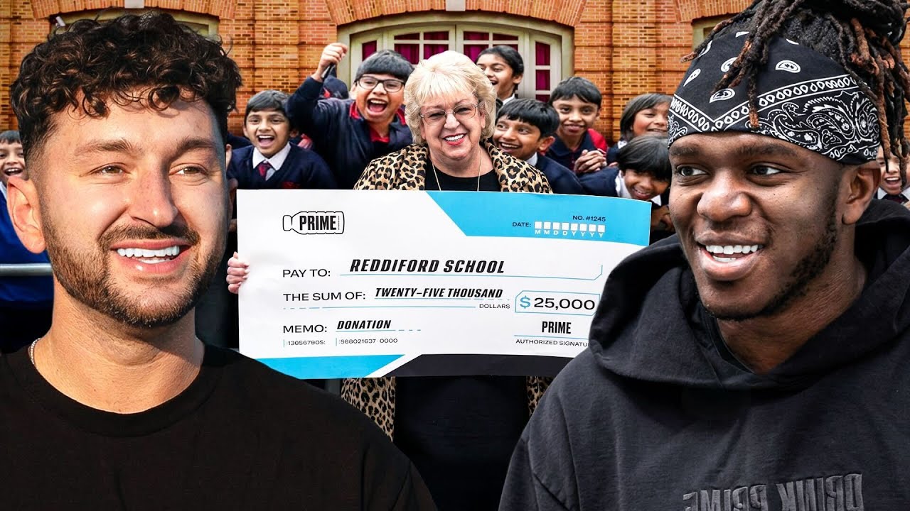 Surprising KSI’s Hometown with $50,000
