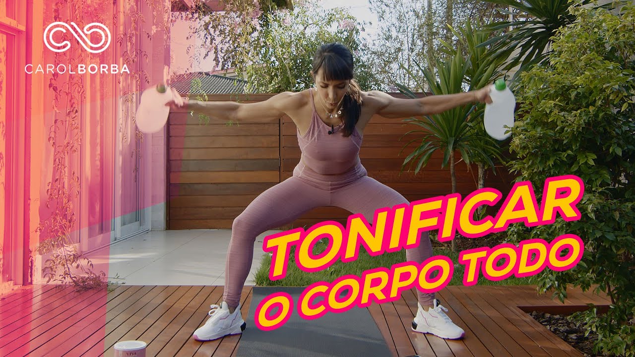 Como TONIFICAR o corpo e ACABAR com a FLACIDEZ! - Carol Borba