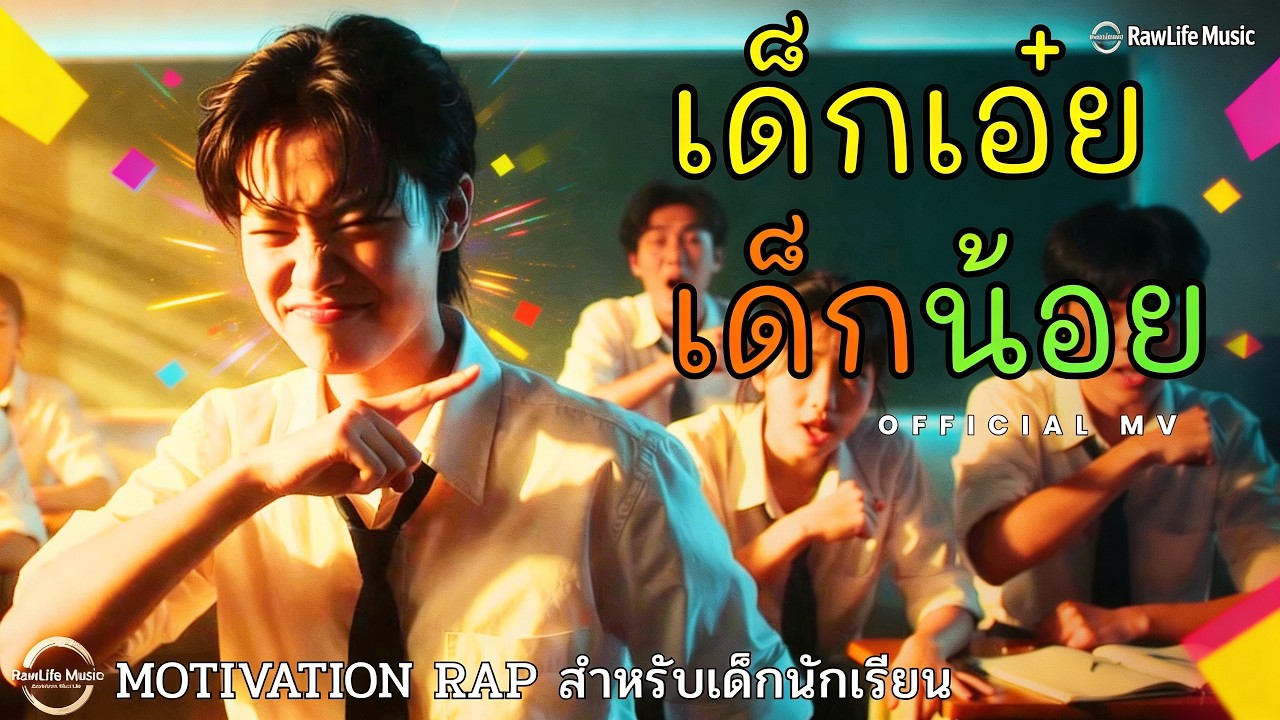 เด็กเอ๋ย เด็กน้อย | เพลงแร็ปชีวิตเด็กเรียน เหนื่อยแต่ต้องสู้- Nat RawLife [ OFFICIAL MV ]