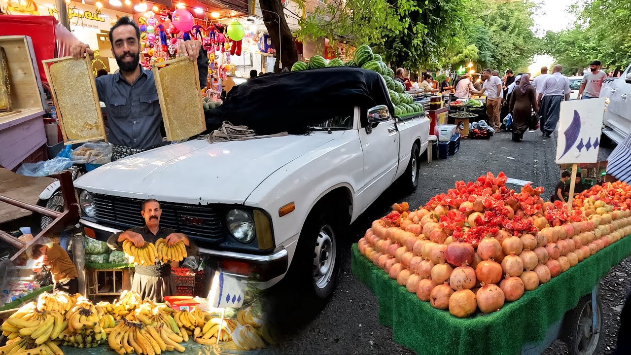 Kurdistan: The Busiest Street Ever - The Evenings of Slemani's Grand Bazaar | Iraq