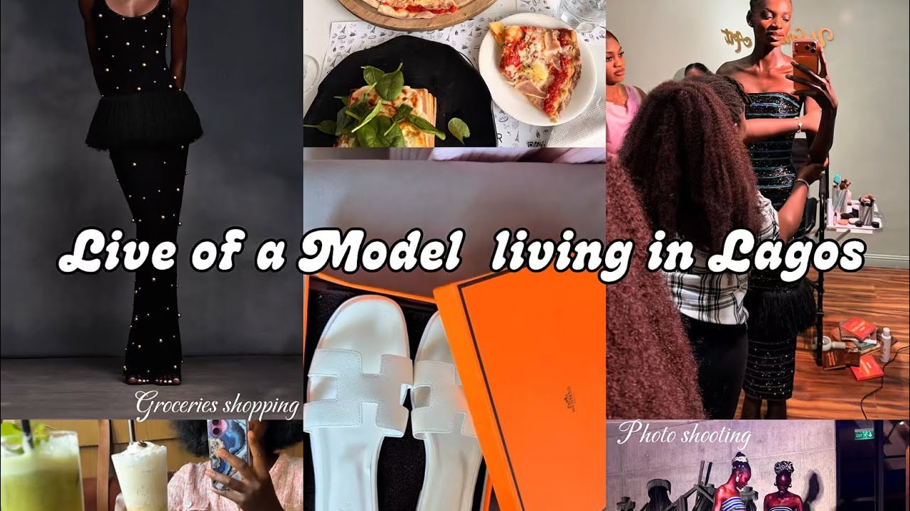 Model living: Lagos Fashion Week,Shooting with a very big designer,shopping  #modeling#lifeofamodel 