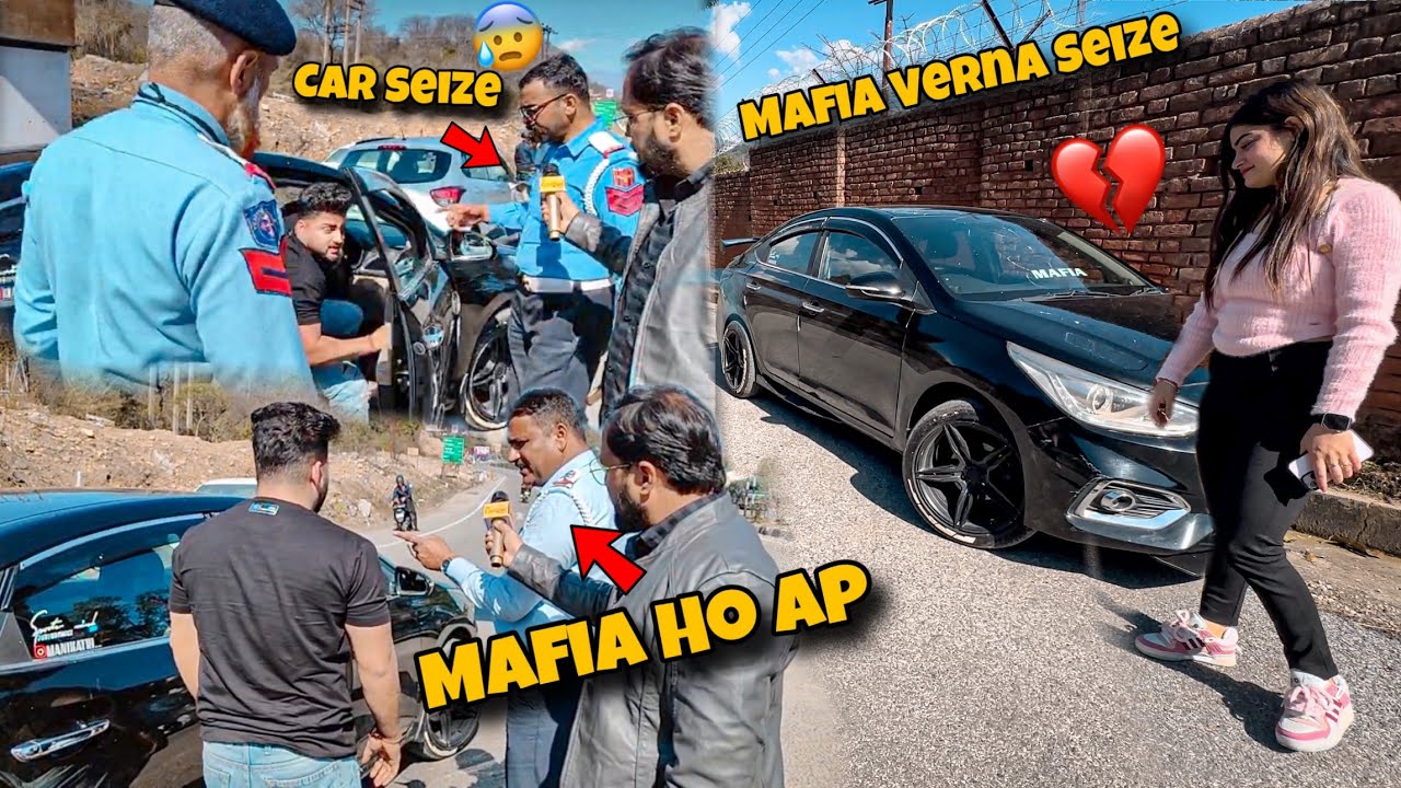My Mafia Verna Seized?💔Traffic Police Ne Pakda😰