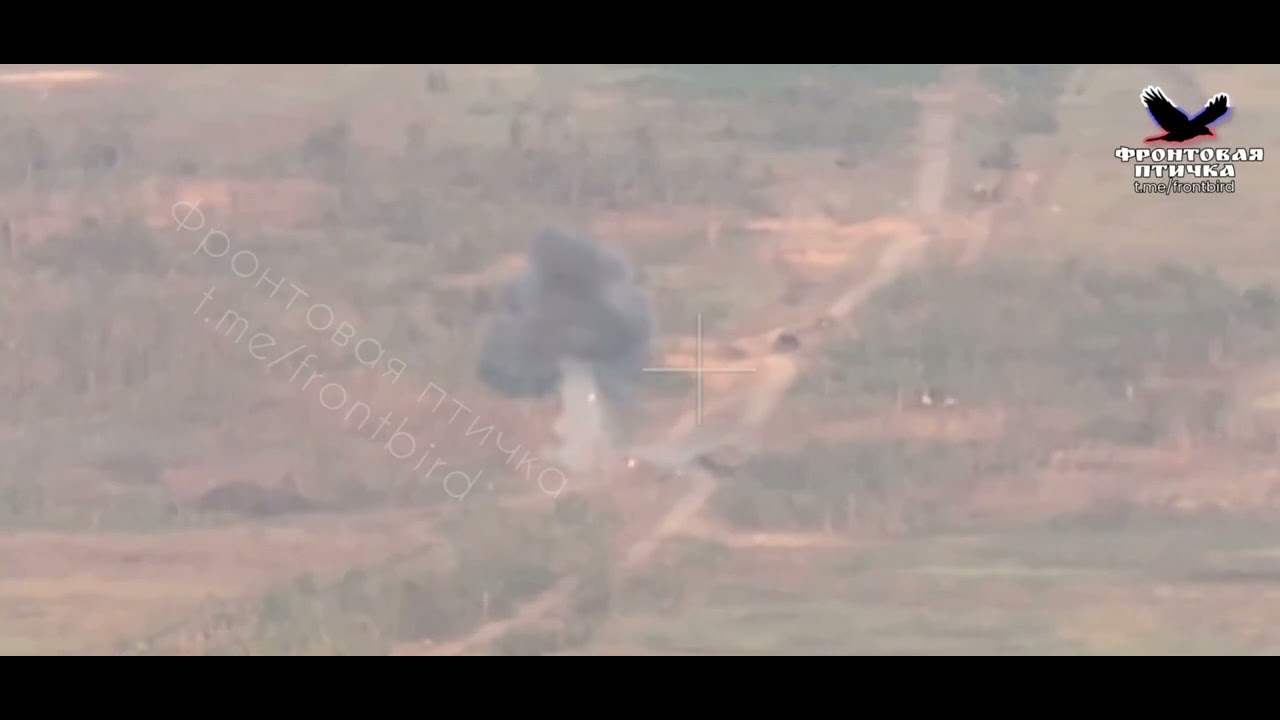 Vid&eacute;o de la destruction du premier char Challenger 2 en Ukraine