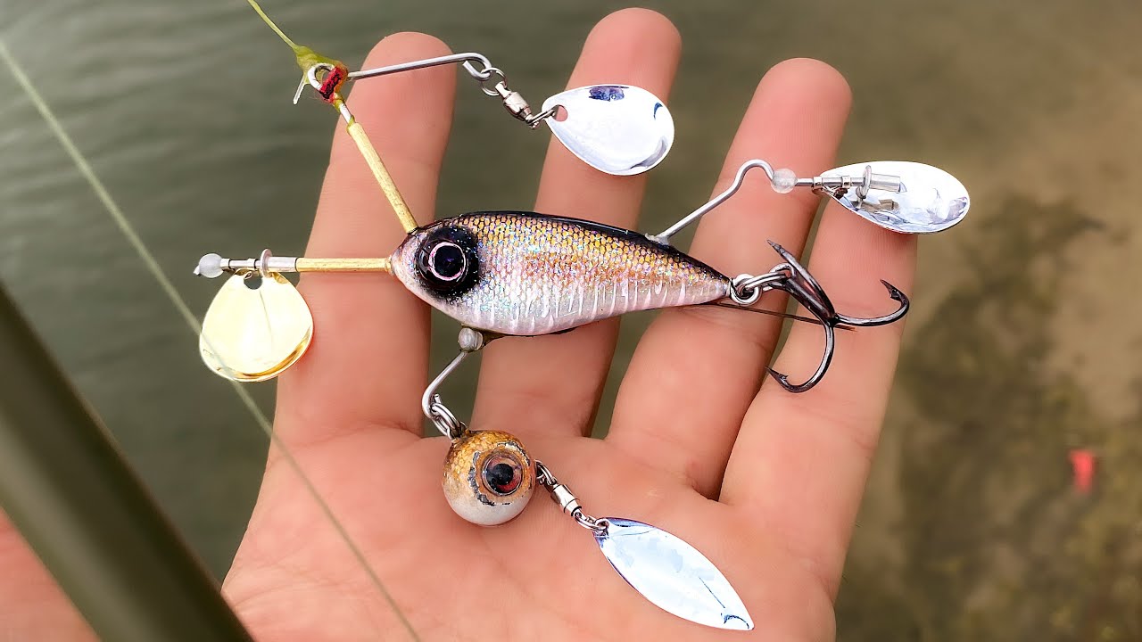 Inline, Offset, Under, and Tail Spinner | One Day Build to Catch