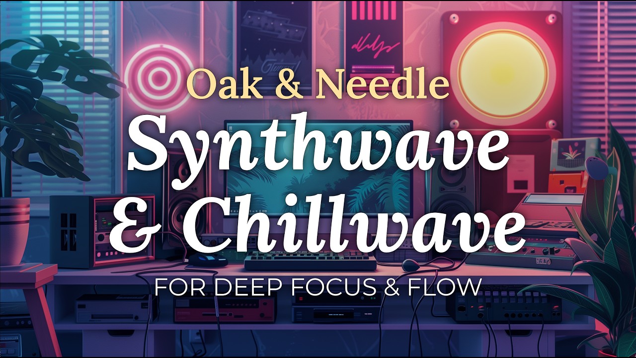 Neon Dreamscape 🌌 Synthwave & Chillwave | Nostalgic Chill Vibes | 1982 VHS Playlist